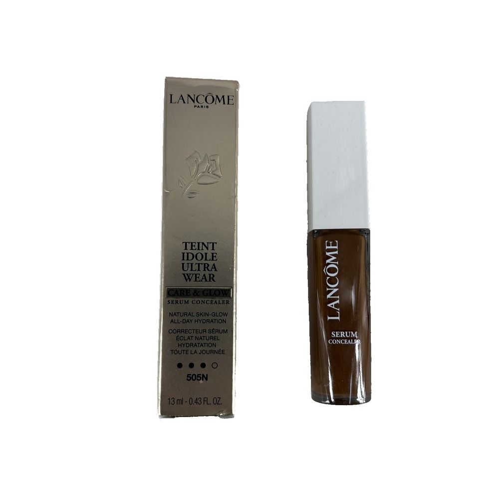 NIB Lancome Teint Idole Ultra Wear Care & Glow Serum Concealer 505N